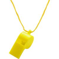 Whistle with neck cord