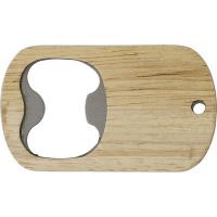 Wooden bottle opener