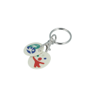 rHIPS.B Multi Euro Trolley Coin Keyring