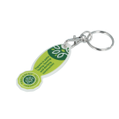 Trolley Stick Oval Keyring