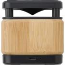 Bamboo wireless speaker 3W, wireless charger 3W