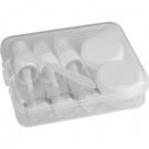Travel set, containers