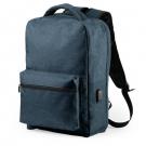Anti-theft backpack, compartment for 15" laptop and 10" tablet, RFID protection