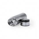 Vacuum flask 420 ml with sieve stopping dregs and digital beverage temperature display
