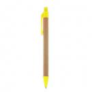 Recycled cardboard ball pen