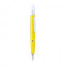 Ball pen with atomizer and cap
