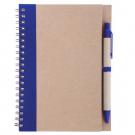 Notebook approx. A5 with ball pen