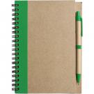 Notebook approx. A5 with ball pen