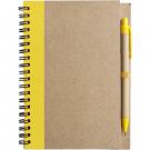 Notebook approx. A5 with ball pen