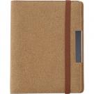 Cork conference folder A5 with notebook