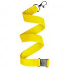 Lanyard with safety catch