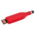 Slide USB memory stick with touch pen