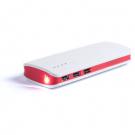 Power bank 10000 mAh, LED light