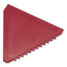 Triangular ice scraper