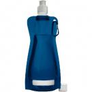 Foldable sports bottle 420 ml with carabiner