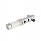 Emergency torch 1 LED, seat belt cutter, safety hammer