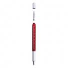 Multifunctional ball pen, ruler, spirit level, screwdriver
