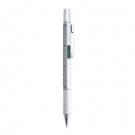 Multifunctional ball pen, ruler, spirit level, screwdriver