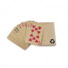 Recycled paper playing cards