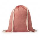 Recycled cotton drawstring bag