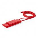 Whistle with neck cord