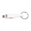 Keyring, charging and synchronization cable