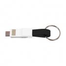 Keyring, charging and synchronization cable