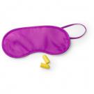 Travel set, eye mask, ear plugs