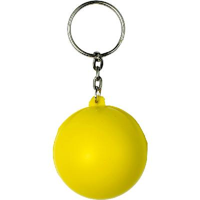 Keyring, anti stress "smiling face"