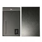 W29 Leather Wireless Charging Mousepad with LED logo