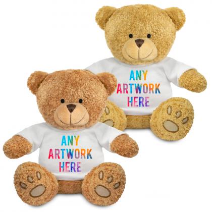 Printed Promotional 22cm Soft Toy Edward Bears