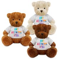 Printed Promotional 18cm Soft Toy James Teddy Bears