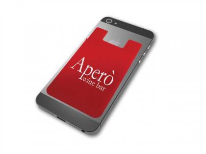 Silicon Phone Pocket - Pocket with snap stand