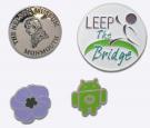 Stamped and Enamelled - Double sided 1 colour infill