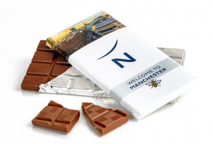 MILK CHOCOLATE LARGE BAR 90G, ECO-friendly