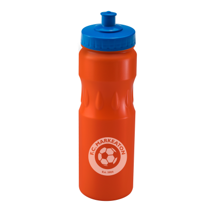 750ml Teardrop Sports Bottle Orange