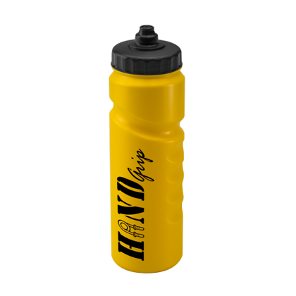 750ml Finger Grip Sports Bottle Yellow