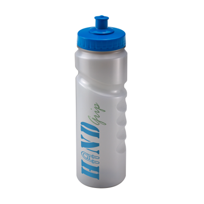 750ml Finger Grip Sports Bottle Clear