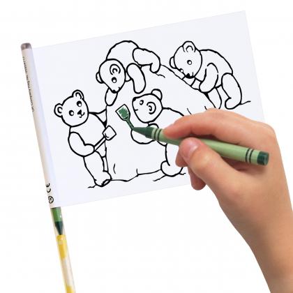 DoodleFlag - The Colouring-In Flag with Crayons