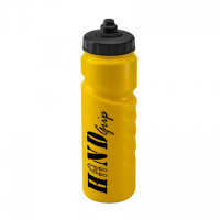 750ml Finger Grip Sports Bottle Yellow