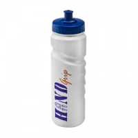 750ml Finger Grip Sports Bottle White