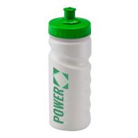 500ml Finger Grip Sports Bottle White