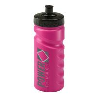 500ml Finger Grip Sports Bottle Pink