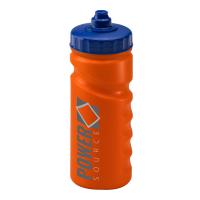 500ml Finger Grip Sports Bottle Orange