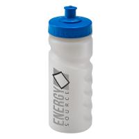 500ml Finger Grip Sports Bottle Clear