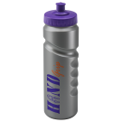 750ml Finger Grip Sports Bottle Silver