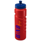 750ml Finger Grip Sports Bottle Red