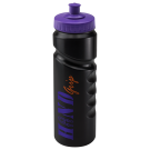 750ml Finger Grip Sports Bottle Black