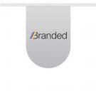 Sustainable Rounded Cotton & Paper Bunting (A5)