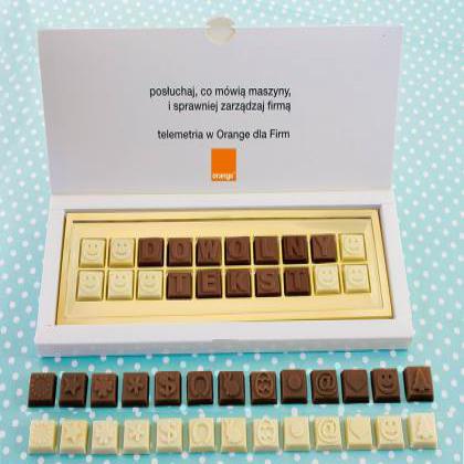 Chocolate Message Gift Box
